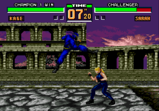 Virtua Fighter 2 screenshot 3 for Sega Genesis